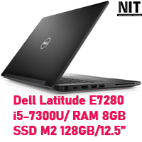 Dell Latitude E7280 i5-7300U/ RAM 8GB/ SSD M2 128GB/ HD Graphics 620/ 12.5 INCH HD